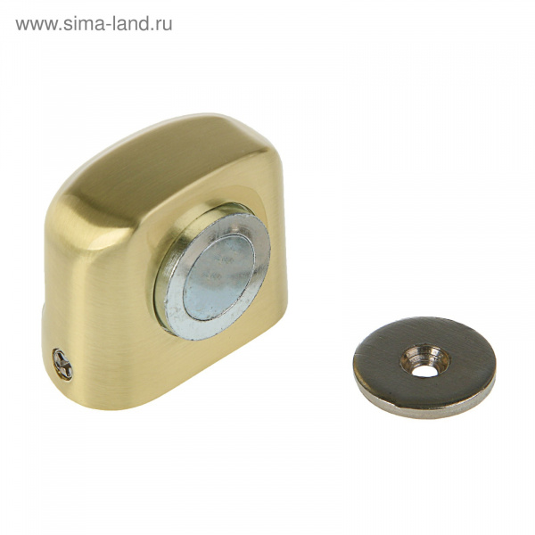 Ограничитель магнитный 802 золото/п552