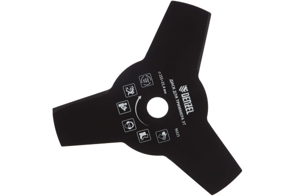 Диск для триммера, 255х25,4 толщина 1,6мм, 3 лезвия/96325