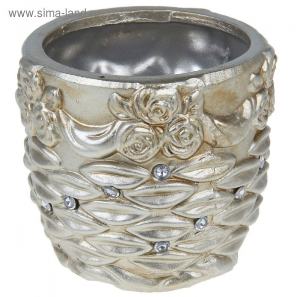 Кашпо "Розы" 12х12х10см. 1258952