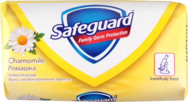 Мыло СЕЙФГАРД  90гр. Ромашка *72