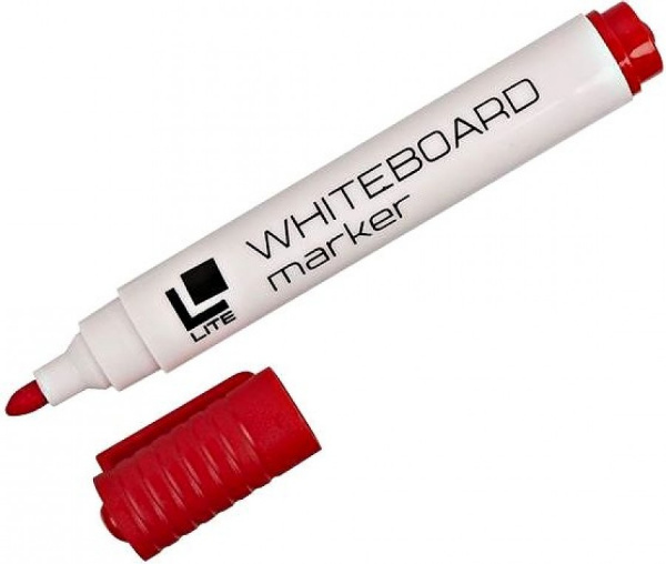 Маркер для белых досок LITE 3мм красн. /153167