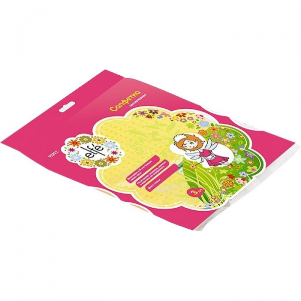 Салфетки абразивные 133 х 133 мм., 3 шт. Elfe/92323