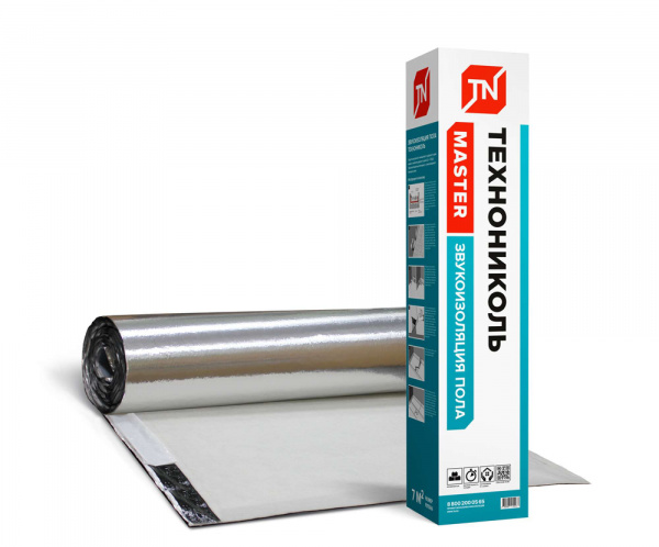 Звукоизоляция пола ТЕХНОНИКОЛЬ (7м2)