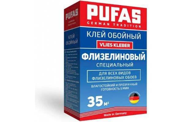 PUFAS КЛЕЙ ФЛИЗЕЛИНОВЫЙ СПЕЦИАЛЬНЫЙ 35м2 225г (20)