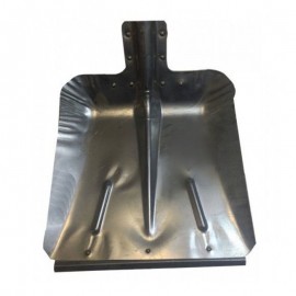 Лопата снеговая 380х380мм ЛС9 оцинковка /100117