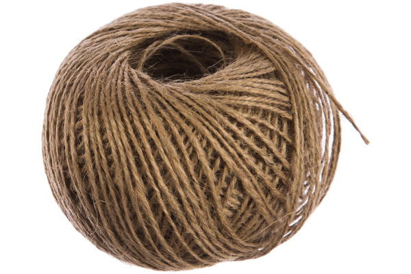 Шпагат джутовый L 140м, 2-ниточный,560 текс/93875