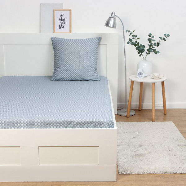 Комплект Экономь и Я "Вестерн": Простыня 145*214 см, 70*70 см, бязь, 100% хлопок/9721083