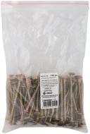 Шурупы желтопассированные, универсальные 6 х 90 100 шт Фасовка/21615-0