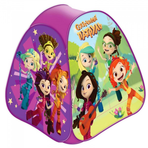 Игровая палатка «Сказочный патруль», 81 х 90 х 81 см, в сумке/4587953