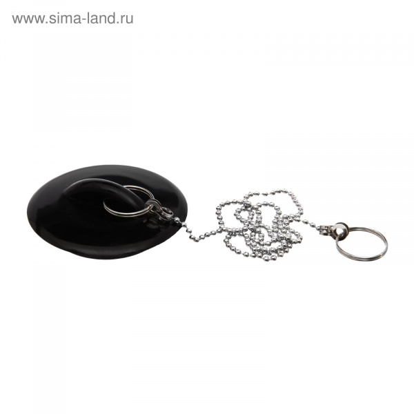 Пробка для ванны d=4,5см, цепочка 55см 2481090    