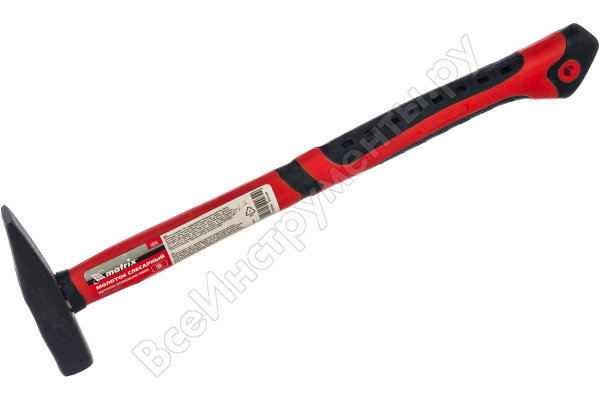 Молоток MATRIX С фибергласовая рукоятка 100Г 10315