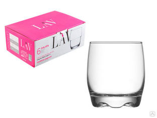 Набор стаканов для виски 6 шт 255мл. Hera LAV.