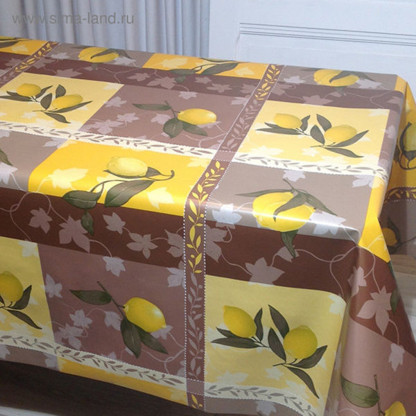 Клеенка Sale & Pepe 140см, Лимонад   2761922 *20