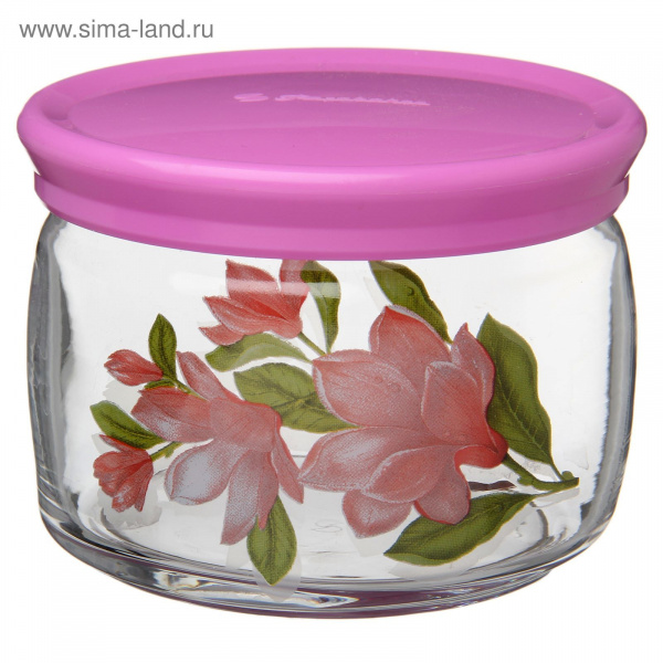Банка для сыпучих продуктов 500 мл. "Магнолия" 751932