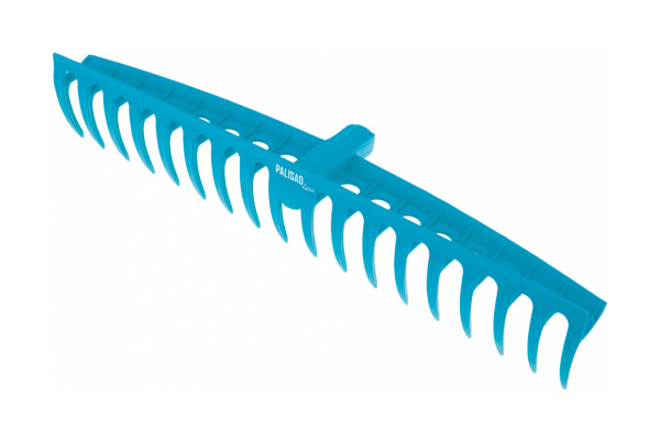 Грабли пластиковые, 565 мм, 18 плоских зубьев, усиленные, LUXE Palisad/61733