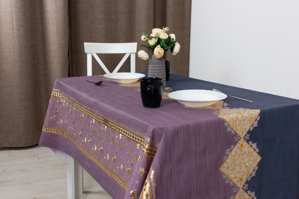 КЛЕЕНКА АУРУМ КОЛОР, 140 СМ, QS-31DF, КАШМИР	