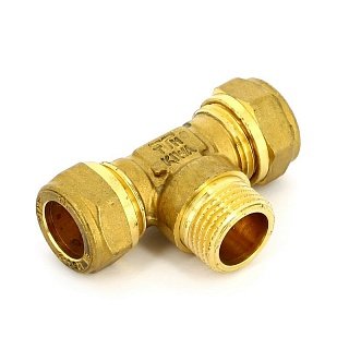 Тройник для труб из нержавеющей стали TF 15х1/2 НР