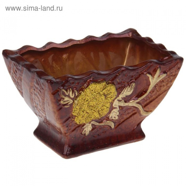 Кашпо "Цветок" 15х10х9см. 1258948