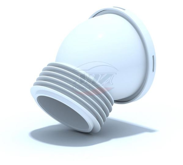 Труба фановая АНИ 110*45 град., укороченная W4228