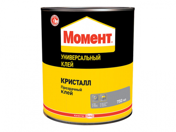 Клей Момент кристалл 750мл /57617