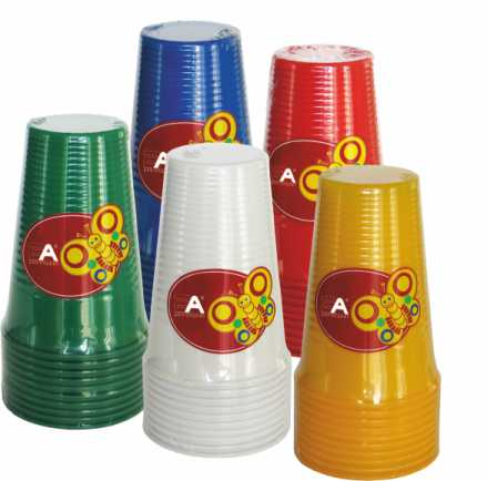 Стакан 200мл МИКС ДК (10шт. в упак.)