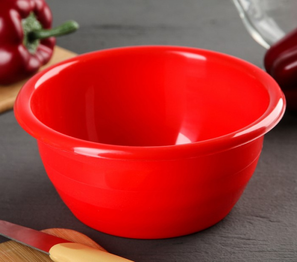 Миска, 1,2 л, цвет МИКС /4350461