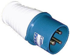 Вилка DEKraft ВП102-4-32-IP44 4конт. 32А 380V