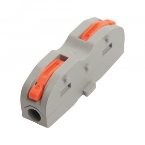 Клемма монтажная STEKKER СМК проходная с рычагом LD222-421 1х(0,08-2,5(4)мм2) 32A