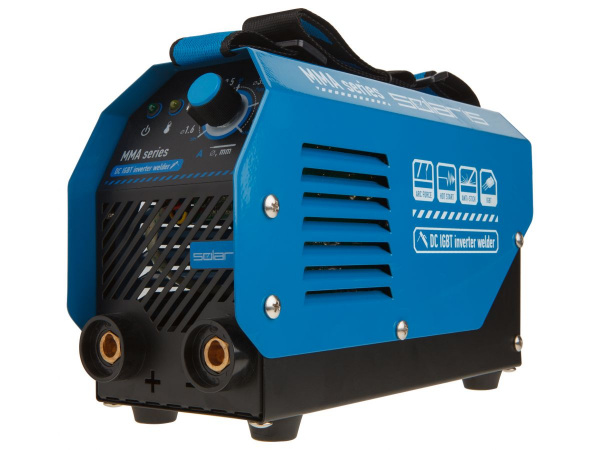 Инвертор сварочный SOLARIS MMA-256 (230В; 20-250 А; 82В; электроды диам. 1.6-5.0 мм; вес 5.3 кг)