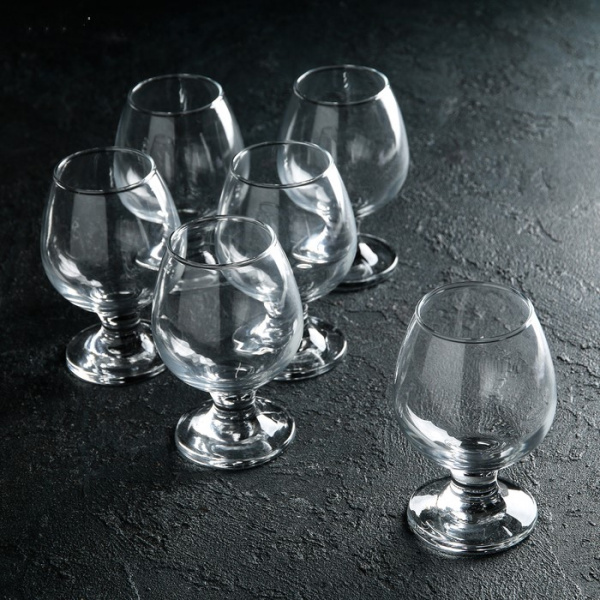 Набор бокалов для коньяка Bistro, 265 мл, 6 шт /1018676