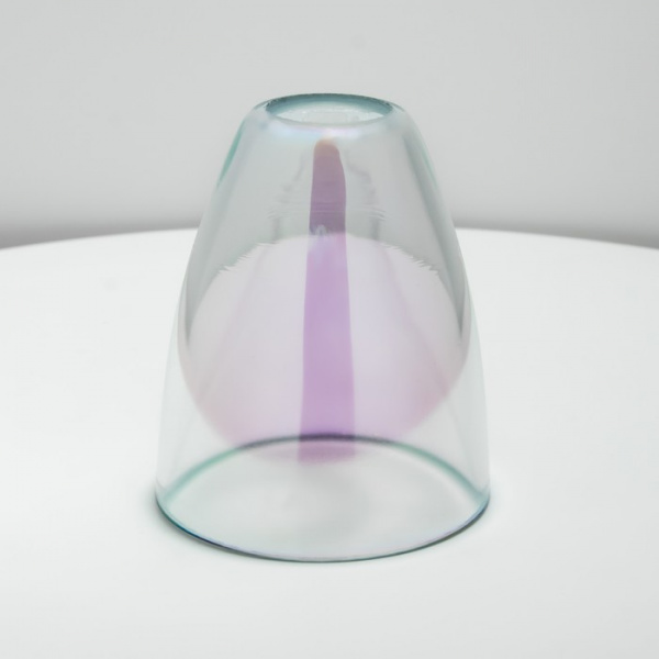 Плафон Аиша 1хЕ14 перламутровый 9х9х10,5см /7866826