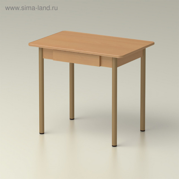 Стол обеденный  с ящиком 860х570, бук  1311652