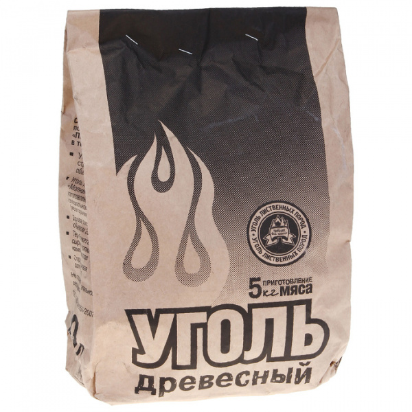 Древесный уголь, брикетированный, 1,8 кг, Camping Palisad