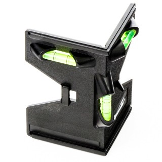 Уровень пластмассовый, 3 глазка, многофункциональный Sparta/348205