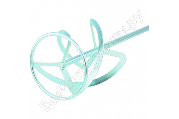 Насадка для миксера, для тяжелых растворов,120 х 590 мм, оцинкованный/84894