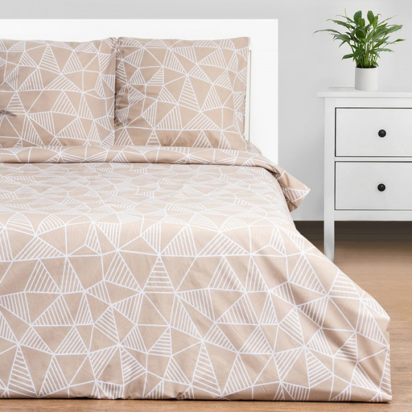 Постельное бельё Этель 2 сп 175х215см,200х220см,70х70см-2 шт, 100% хлопок, поплин /6632171