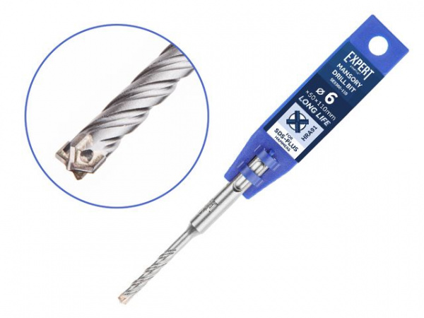 Бур по бетону 6х110 SDS-plus EXPERT STARTUL/SE8306-110