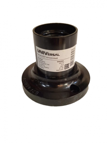 Патрон Е-27 потолочный (5565303)/84126