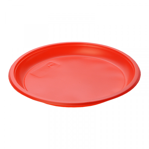 Тарелка D=170 десертная. Диапазон красная /8910