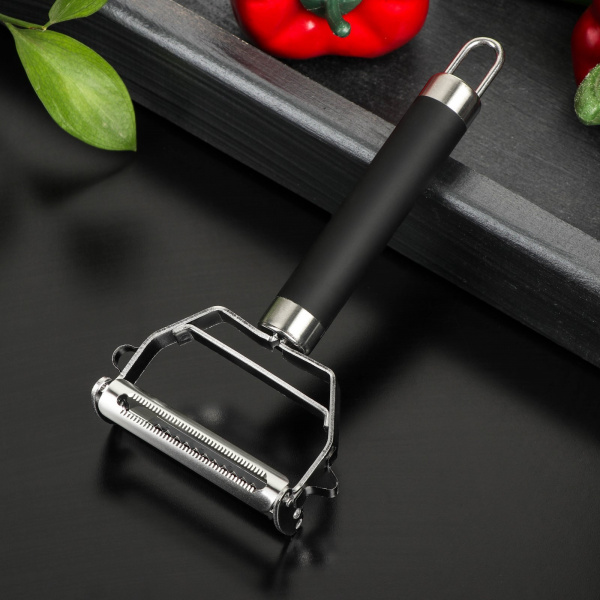 Овощерезка Venus, нерж. сталь, цвет чёрный /7139503