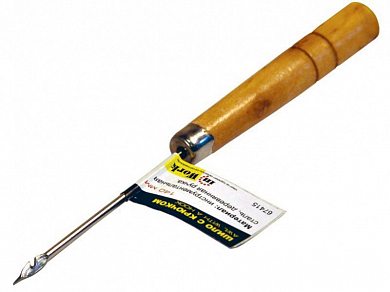 Шило шорное с деревянной ручкой/67415