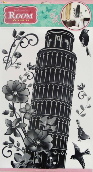 Наклейка Пизанская башня 7510RCA 