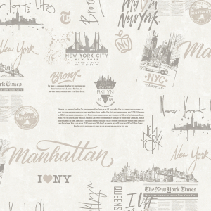 Обои ROSE Нью-Йорк мотив 88761 СН/ПР