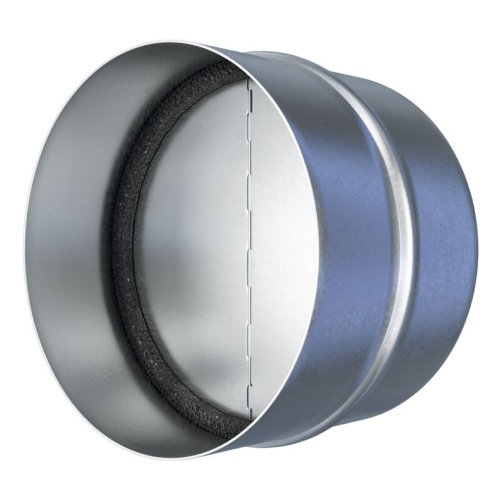 Соединитель металлический с защитой от обратной тяги D100 (100СКц)