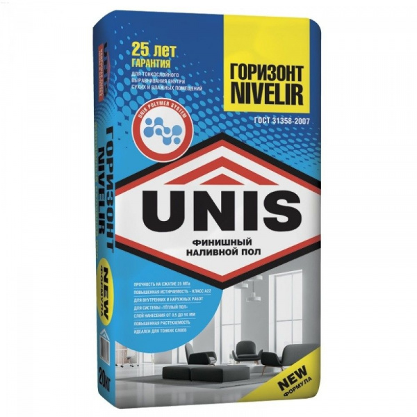 Горизонт Nivelir финишный 20КГ (1-50мм)