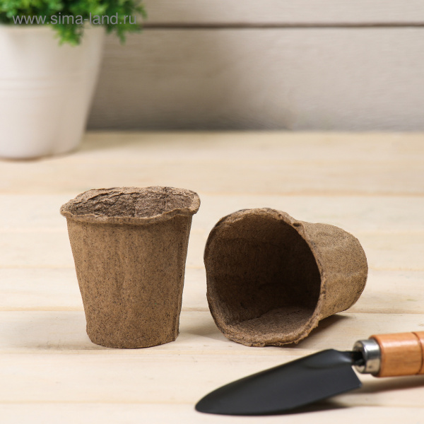 Набор Торфяных горшков 6х6см 100мл (набор 20шт)/1306327
