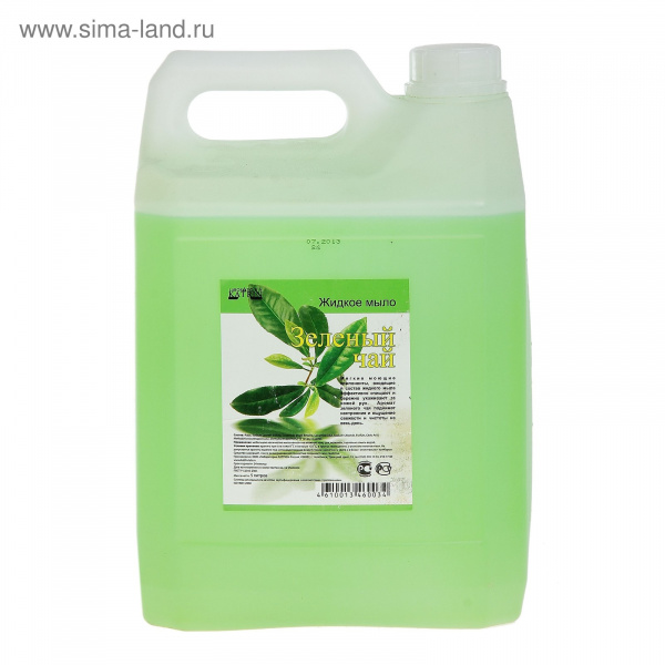 Мыло жидкое 5л Зеленый чай ПЭТ78241