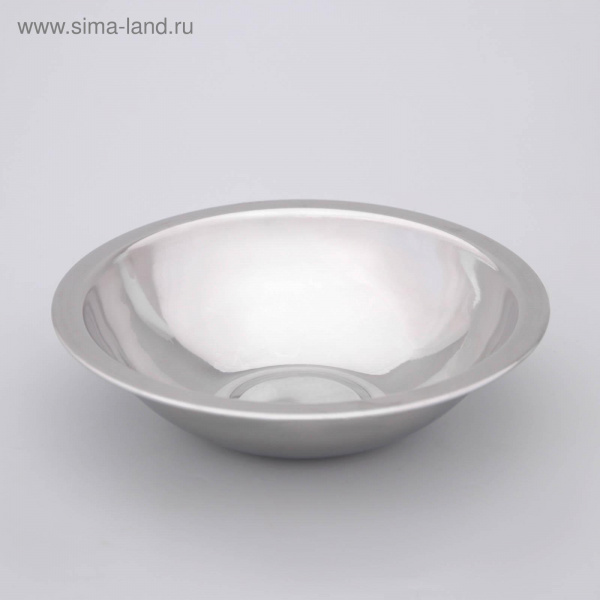 Миска нержавеющая сталь 500мл, 22см     848655