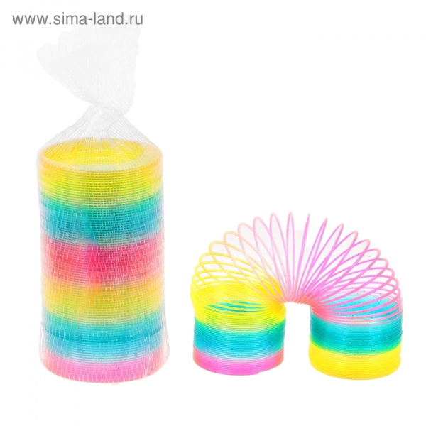 Пружинка-радуга «Большая», в сетке/333064