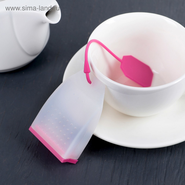 Ситечко для чая "Чай" 15х4см МИКС/861117